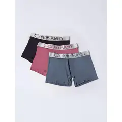 CALVIN KLEIN - 3 PACK RECONSIDERED STEEL MICRO - BOXER BIREF CK
