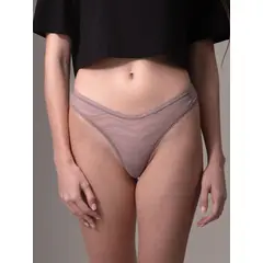 CALVIN KLEIN - PANTY TABLE ALLOVER LACE - THONG (LOW RISE) CK