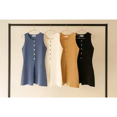 AMA OUTFITTERS - CHALECO TEJIDO KNIT VALENTINA