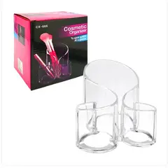 GENERICO - ORGANIZADOR DE ACRILICO PARA BROCHAS Y MAQUILLAJE