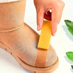 GENERICO - Borrador Limpiador de Gamuza Nobuck Sueder Renovación de Zapatilla