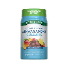 NATURE'S TRUTH - Gomitas Ashwagandha - 60 Gomitas