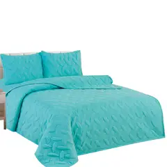 CASATEX - Cubrecama King + Juego de Sabanas 100% Algodón