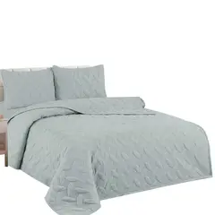 CASATEX - Cubrecama Queen + Juego de Sabanas 100% Algodón