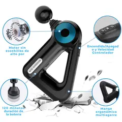 VICTORIA - Pistola De Masaje De Tejido Profundo Masajeador Muscular