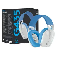 LOGITECH - Audífono con Micrófono G435 Lightspeed con Bluetooth Blanco