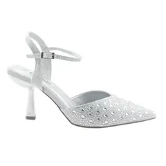 CHALADA - Zapato Mujer Plateado Moda Rebi-1