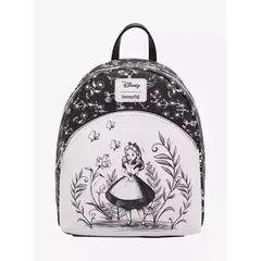 LOUNGEFLY - Mini Mochila Alicia Blanca