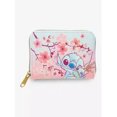 LOUNGEFLY - Tarjetero Billetera Stitch Blossom