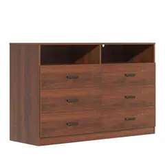 GENERICO - Comoda Armado Vintro 6 cajones Cedro Nice Home