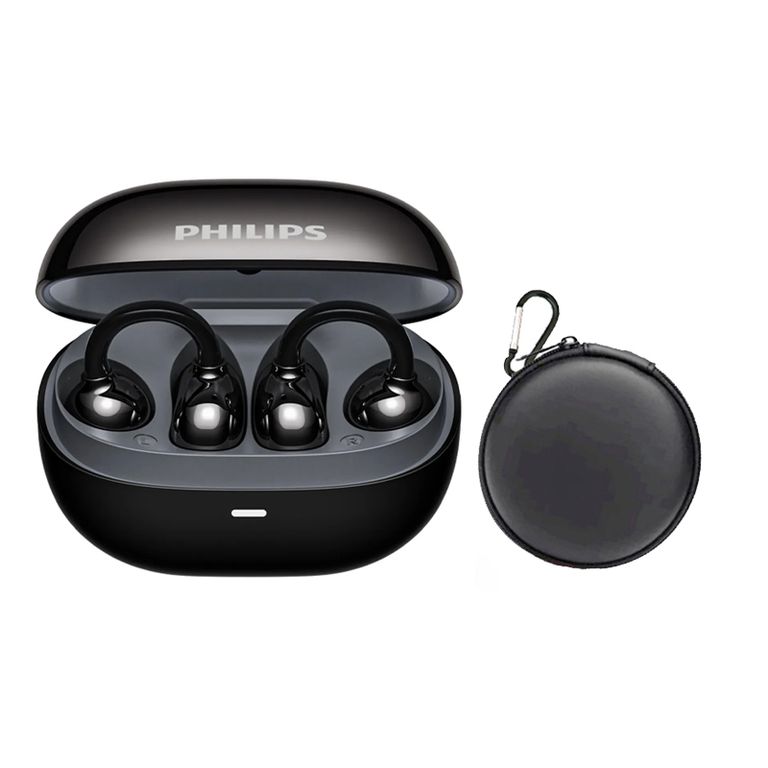 Auriculares TAT3469 Bluetooth 5.4 TWS-Negro y estuche