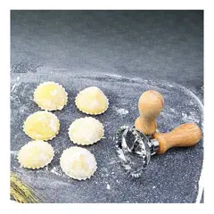 ICHIMATSU - MOLDE CORTADOR CIRCULO GRANDE PARA RAVIOLI ACERO INOXIDABLE