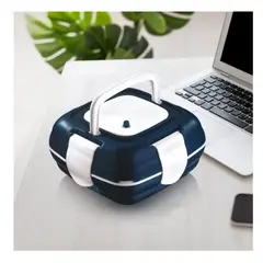 GENERICO - TAPER INTERIOR ACERO INOXIDABLE PALOMA AZUL 2000 ML