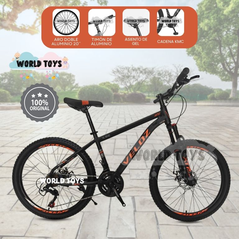 Bicicleta Deportiva Aro 24 «TIRE URBAN» Edición Limitada Ora