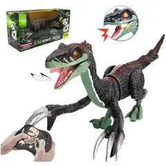 PEQUEÑAS TRAVESURAS - Juguete Dinosaurio Therizinosaurus a Control Remoto Luces y Sonidos
