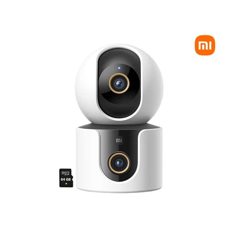 Cámara C500 DUAL 4MP 2 lentes Detección llanto bebé Audio Doble vía 64GB