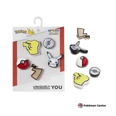 CROCS - Pokemon Elevated Jibbitz Shoe Charms by 5 Pack