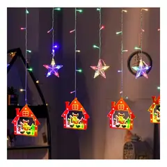 RYBIU IMPORT - Cortina para Repostero de Multicolor Y+Ligas de Regalo