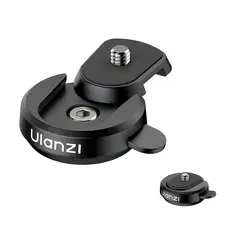 ULANZI - Kit de Liberación Rápida CK01 con rosca de 1/4 para cámaras de acción