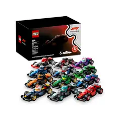 LEGO - F1 Collectible Race Cars 6 Pack Building Set 66796