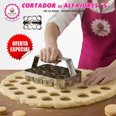 GENERICO - Cortador de Alfajores en Plancha de Acero con 12 anillos Tamaño S