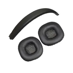 GENERICO - Almohadilla y Cojín de vincha para audífono MARSHALL Major 3 Negro