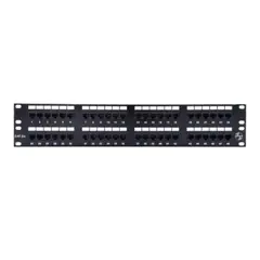SATRA - PATCH PANEL CATEGORIA 5E 48 PTOS PRECONFIGURADO PN 101022800