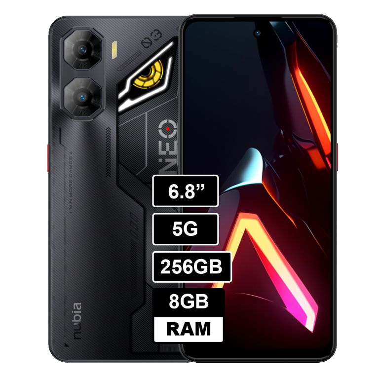 Smartphone Nubia Neo 3 5G 8GB 256GB Negro