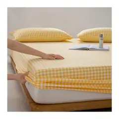 GENERICO - Sábana funda para colchón Ajustable 2 Plazas Algodón