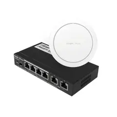 GENERICO - SWITCH SMART RUIJIE 4 PUERTOS RJ45 1GBPS POE 54W WI-FI PN RG-RAP2266