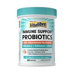 GENERICO - Inmune Support Probiotics y Prebiotics - 60 capsulas