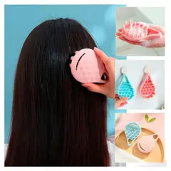 GENERICO - Peine masajeador de baño para cuero cabelludo