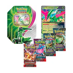 POKEMON - TCG Paradox Clash Tin Ferroverdor Ex Español