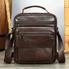 Armuz - Morral de Cuero Vacuno Hombre 6226