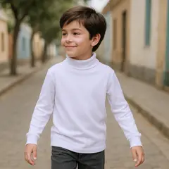 LE PETIT COMPANY - Polo Cafarena Niño Niña Blanco - 100 Algodón