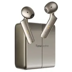 TIMEKETTLE - W4 – Auriculares Traductores con Inteligencia Artificial en 43 Idiomas - Dorado Arena