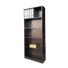 TEMEL - Estante Librero Wengue Estante para archivadores de oficina -