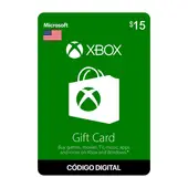 MICROSOFT - Gift Card Xbox Live 15 Código digital