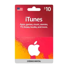 APPLE - Gift Card iTunes 10 Código digital