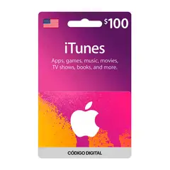 APPLE - Gift Card iTunes 100 Código digital