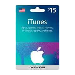 APPLE - Gift Card iTunes 15 Código digital