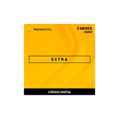 SONY - PlayStation Plus Extra 3 Meses PERU Codigo Digital