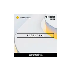 SONY - PlayStation Plus Essential 12 Meses PERU Codigo Digital