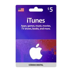 APPLE - Gift Card iTunes 5 Código digital