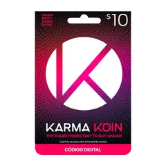 GENERICO - Gift Card 10 Karma Koin código Digital