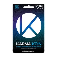 GENERICO - Gift Card 25 Karma Koin código Digital