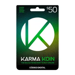 GENERICO - Gift Card 50 Karma Koin código Digital