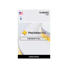 SONY - PlayStation Plus Essential 12 Meses USA Codigo Digital