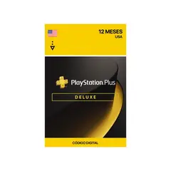 SONY - PlayStation Plus Deluxe 12 Meses USA Codigo Digital