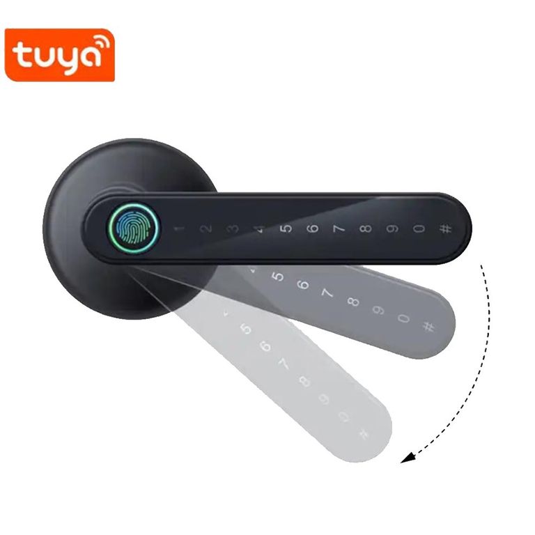 Cerradura Inteligente Bluetooth Lector de Huella Digital TUYA PST-T8